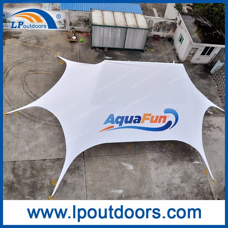 Outdoor Double Peak Canopy Star Shade Spider Tent for Sale