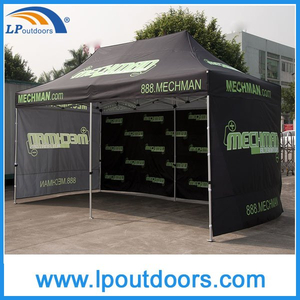 10x20' Pop up Custom Logo Printed Trade Show Folding Tent
