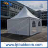  6x6m 30 People 30 Seater Outdoor White PVC Pagoda Gazebo Tent for Wedding Event