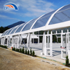 UV protection curved skyline tent temporary party building for entertainment events in Kenya