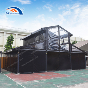 12m Luxury Atrium Wedding Marquee Tent - 200 Capacity Permanent-Style Venue