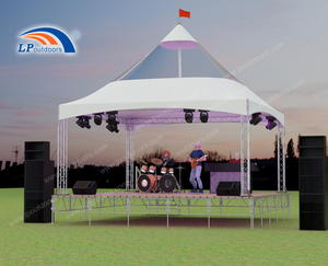 Heavy Duty Truss High Peak Frame Tent with Light Rigging | 5.9x5.9m