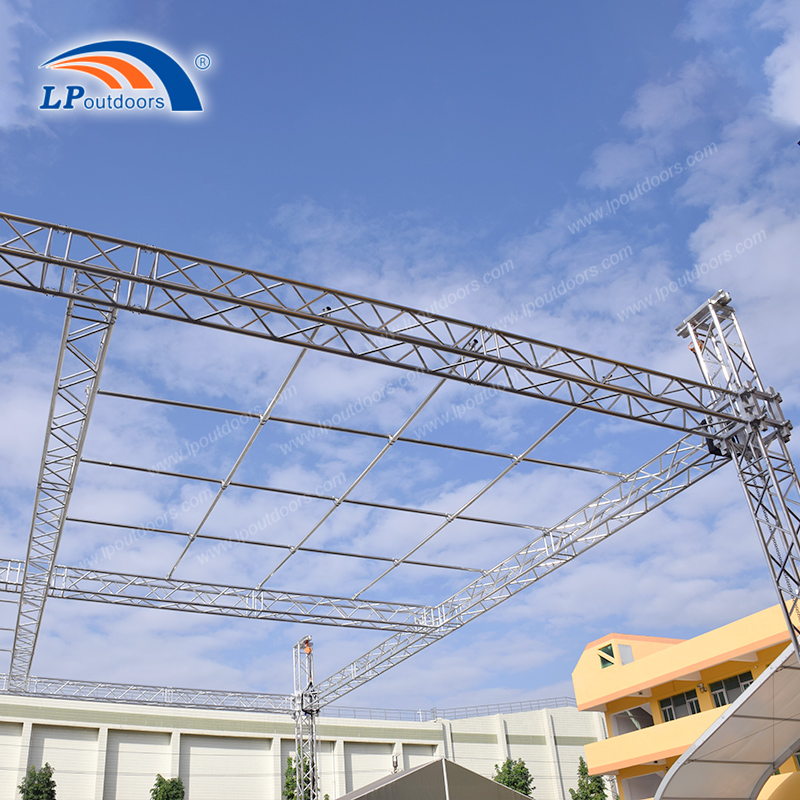 12x12m Aluminum Truss Structure — Strong, Light, And Custom-Ready