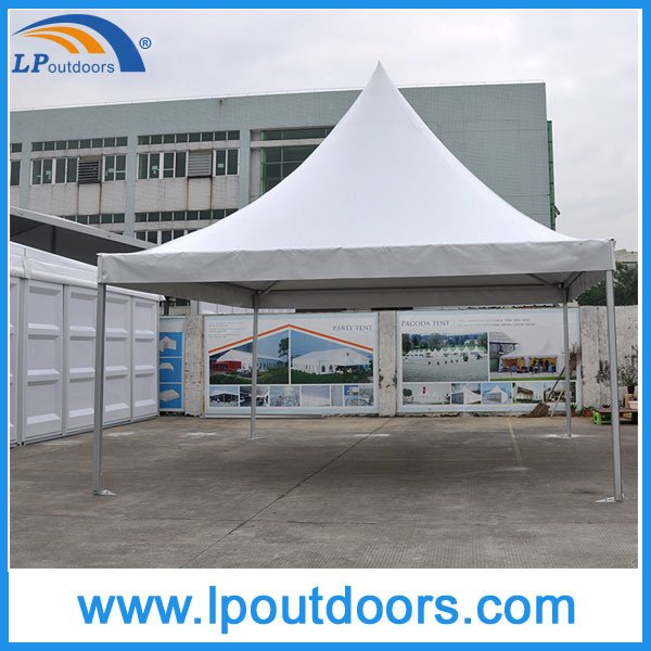 5X5m Outdoor Marquee Pagoda Tent with Glass Door for Wedding