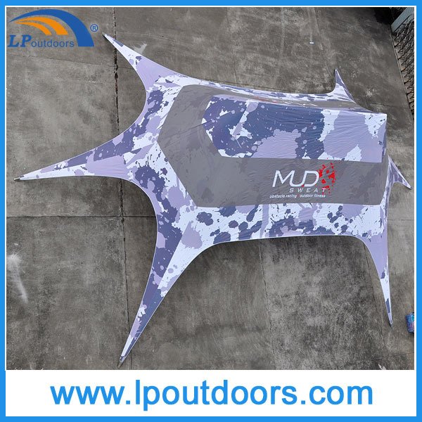 8X12m Outdoor Double Peak Star Tent For Trade Show Event