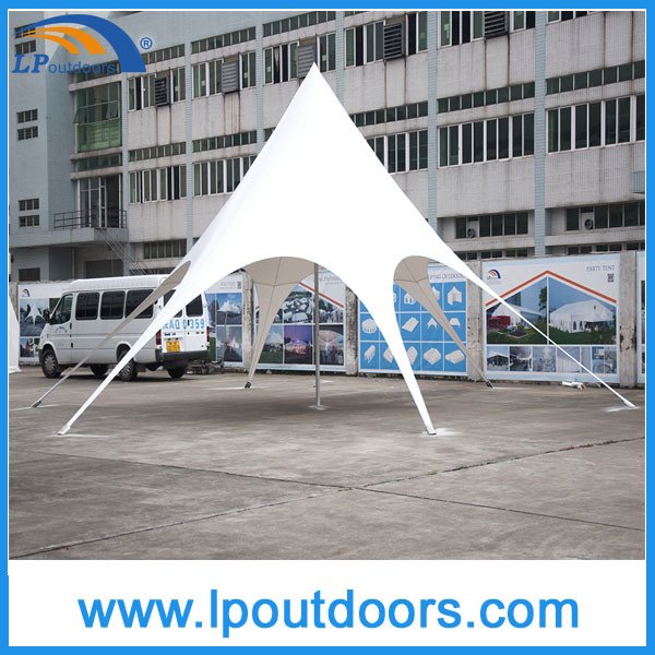 12m Outdoor White PVC Spider Canopy Star Shade Tent for Sale