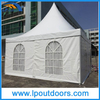 6X6m Best Quality Black PVC Wedding Pagoda Tent for Event