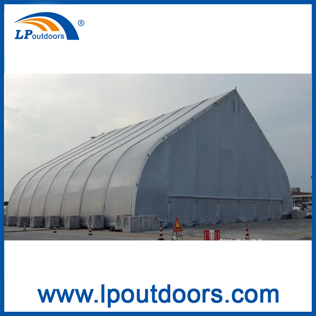 30m Outdoor Aircraft Easy Assembly Hangar Curve Tent For Sale
