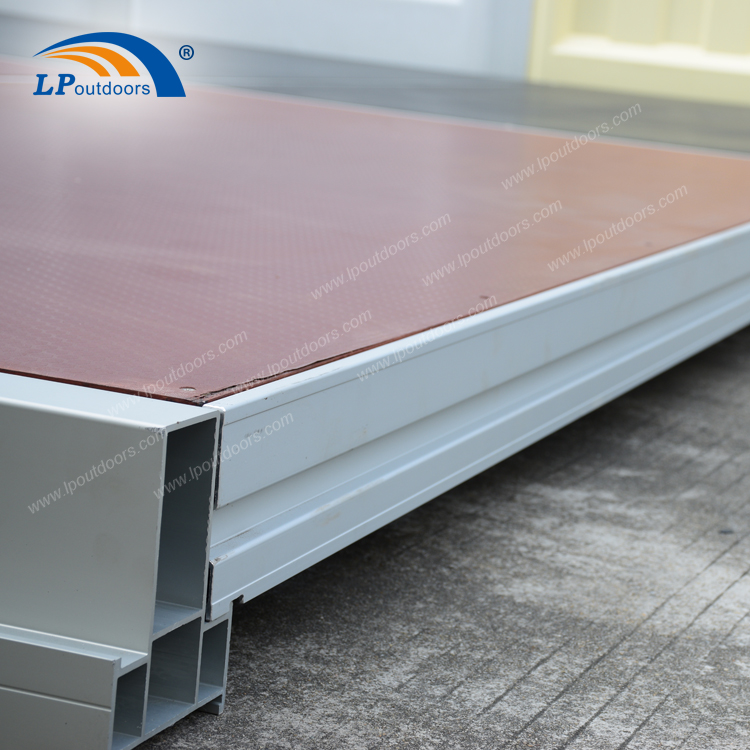 Manufacture Newest Aluminum Cassette Wood Flooring For Outdoor Party Tent