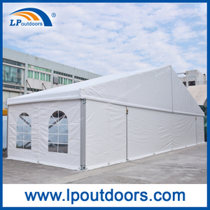 18m Temporary Heavy Duty Structure Tent with Barrier-free Entrance for Warehouse Storage