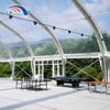 UV protection curved skyline tent temporary party building for entertainment events in Kenya
