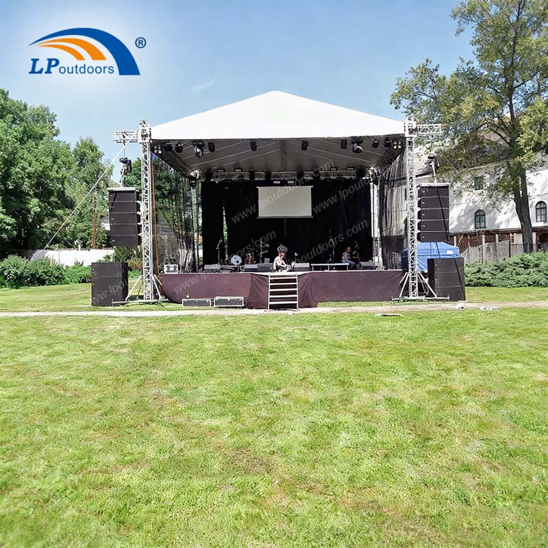 Modular Aluminum Truss And Portable Stage Platforms for Event Use