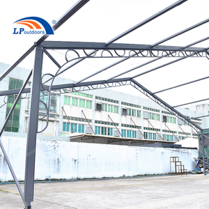Curved Wrought Iron Arch Frame for Party Tent | Event Tent Accessories