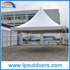 5X5m Outdoor Aluminum White PVC Gazebo Tent 