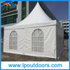 Lp Outdoors Luxury Aluminum Frame White PVC Pagoda Tent