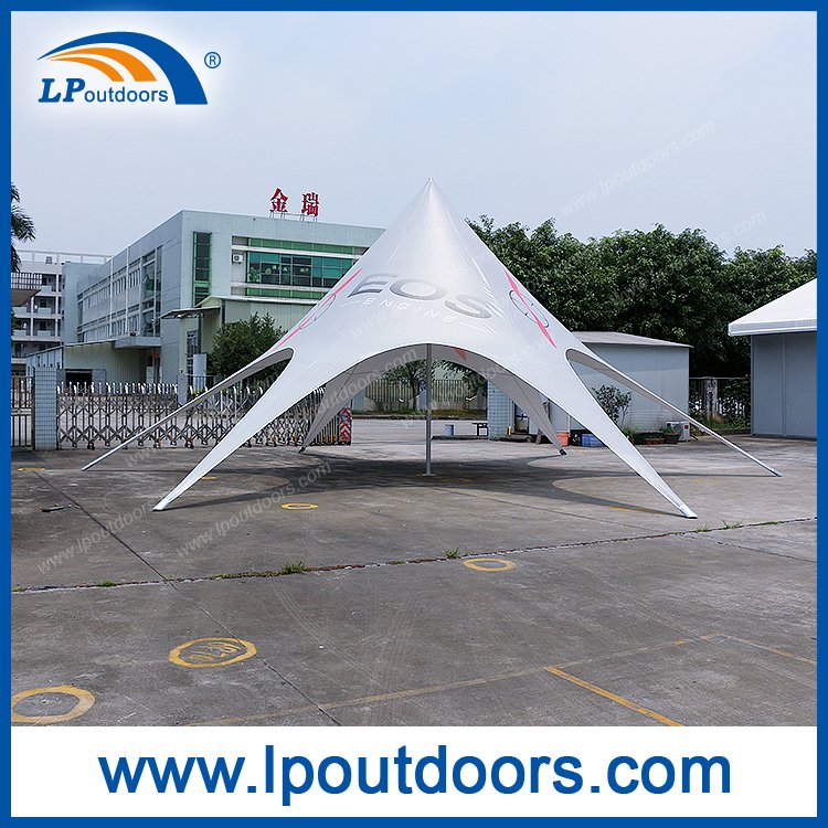 12m single peak star tent 