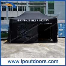 Folding Canopy Gazebo 10x15FT Custom Printing Easy Collapsible Pop up Trade Show Tent