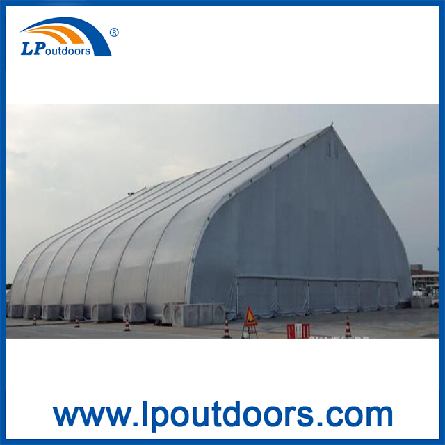 China Manufacture Wholesale Tfs Aircraft Curved Hangar Large Tent 