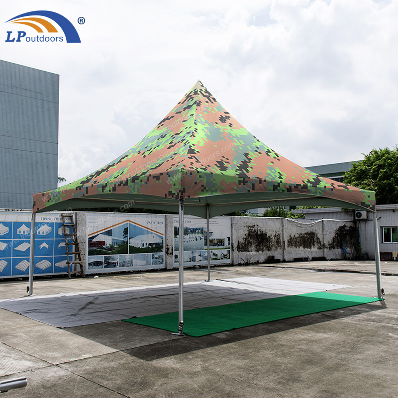 20'X20' Aluminum Frame Canopy Industrial ACU Camouflage Tent for Commercial Advertising (6)