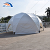 Customized spider shape dia9m hexagon dome tent for advertising event