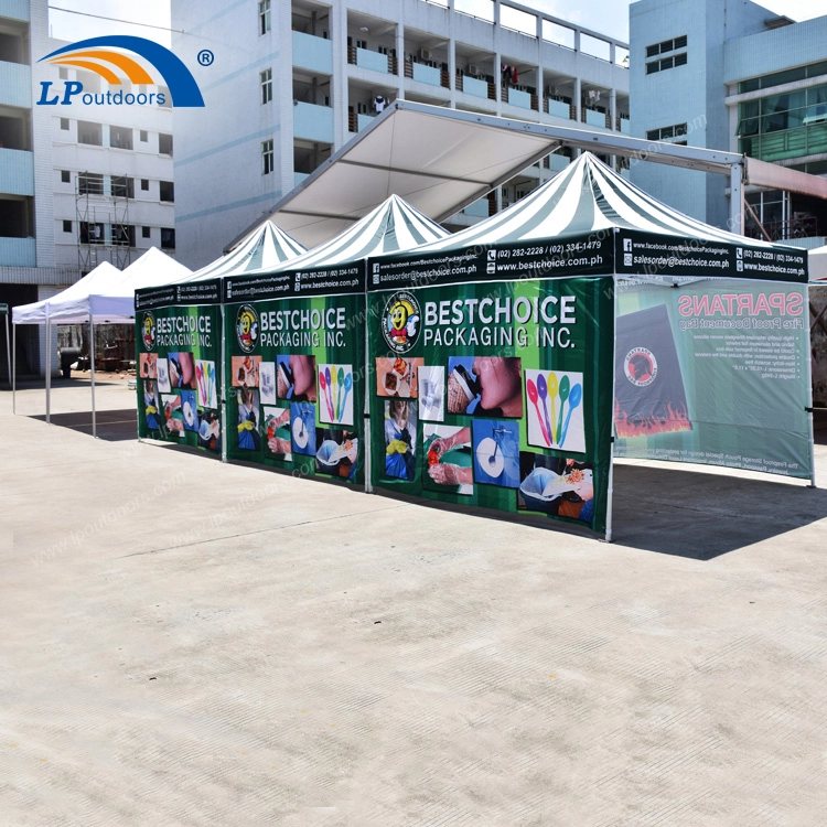 Customized Advertising 3x3m Aluminum Canopy Tent For Trade Show 1
