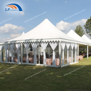 100 Seater Pagoda Tent Perfect for Luxury Wedding Receptions