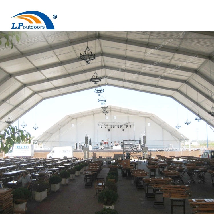 40x80M Giant Polygonal Roof Marquee Exhibition Tent for Concert Festival 2