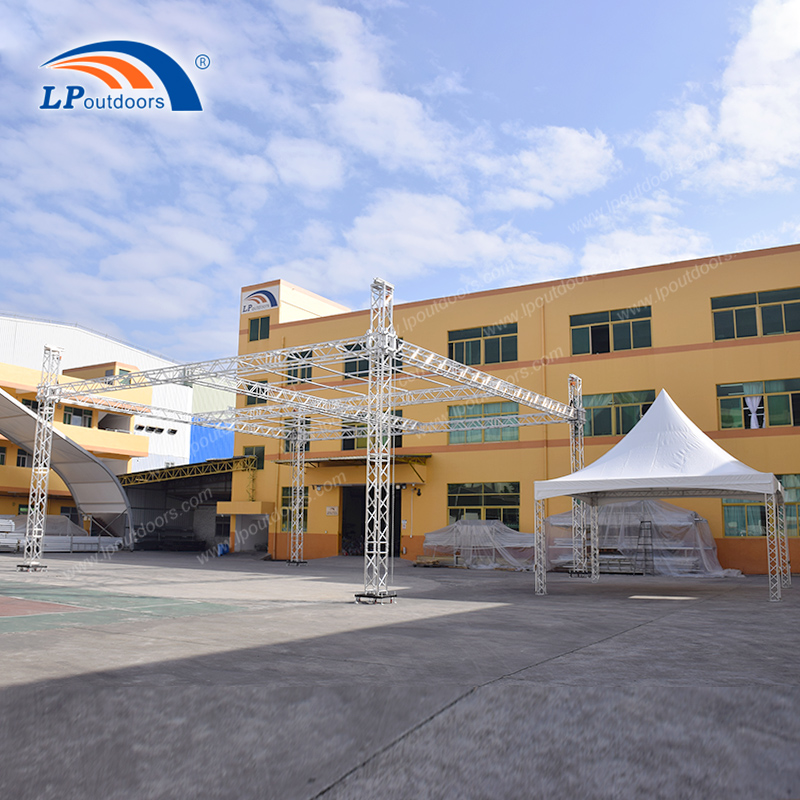 12x12m Aluminum Truss Structure — Strong, Light, And Custom-Ready