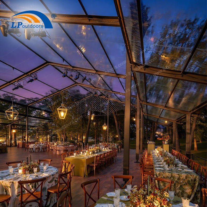 atrium tent for restaurant