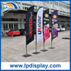 Customized Small Beach Flag Advertising Oudoor Banners and Flags