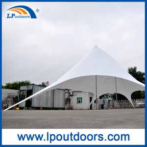 16X21m Big Outdoor Wedding Shelter Beach Star Tent for Shading