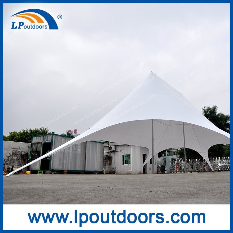 16X21m Big Outdoor Wedding Shelter Beach Star Tent for Shading