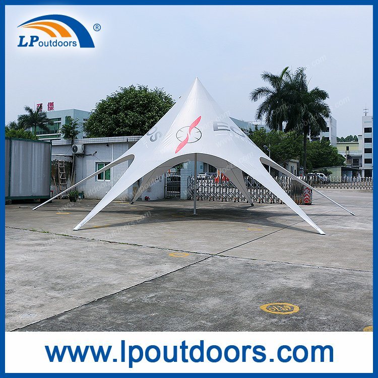Dia 12m Display Star Shade Tent For Exhibition