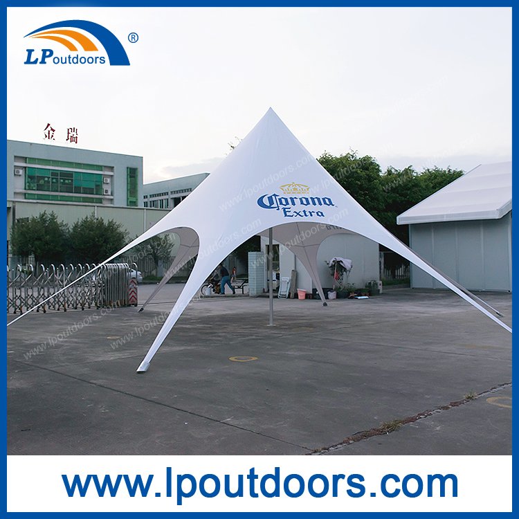 12m Outdoor White PVC Spider Canopy Star Shade Tent for Sale