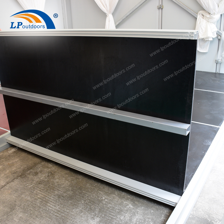 Manufacture Newest Aluminum Cassette Wood Flooring For Outdoor Party Tent