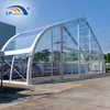UV protection curved skyline tent temporary party building for entertainment events in Kenya