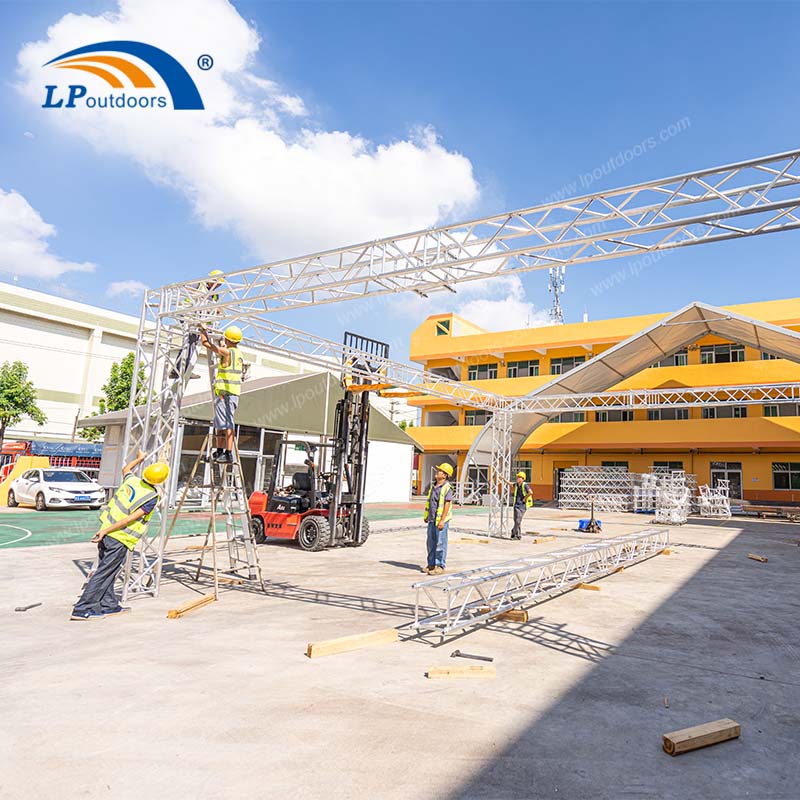 Lightweight Aluminum Truss for Music Stage, Exhibits, And Event Displays