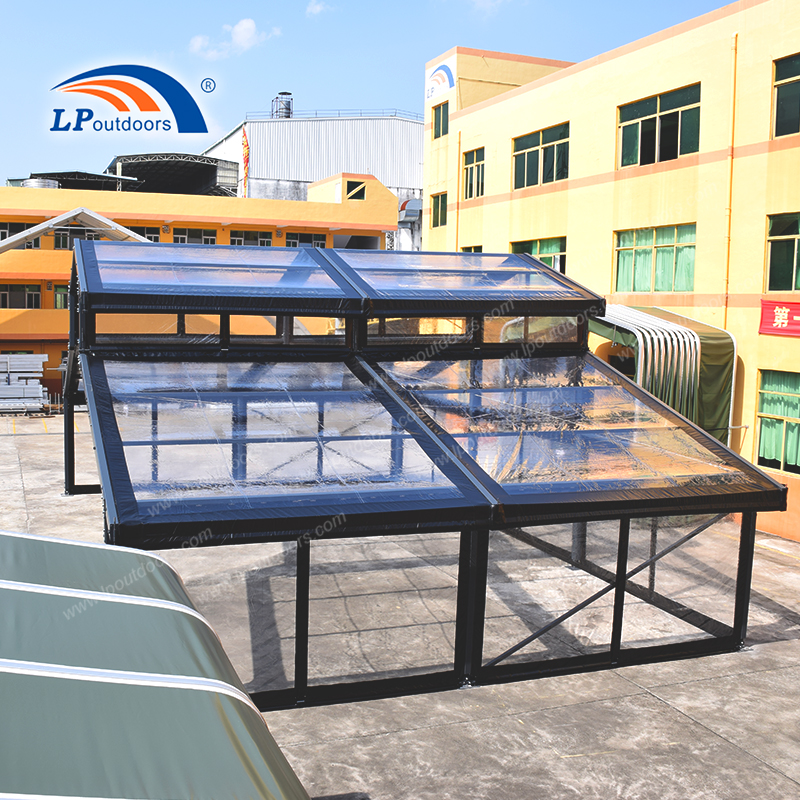 15m Black Frame Atrium Event Tent for Sale | Factory Direct - LP Outdoors