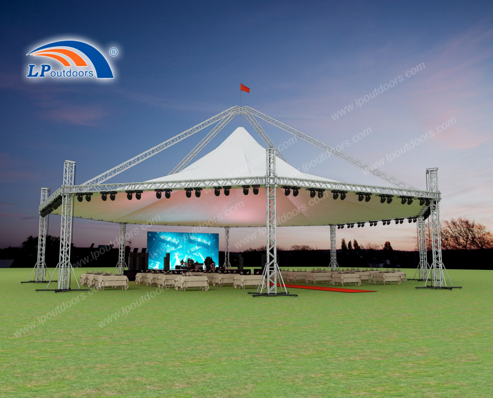 Large Truss Tent for Outdoor Concert Stage and Festival Shows