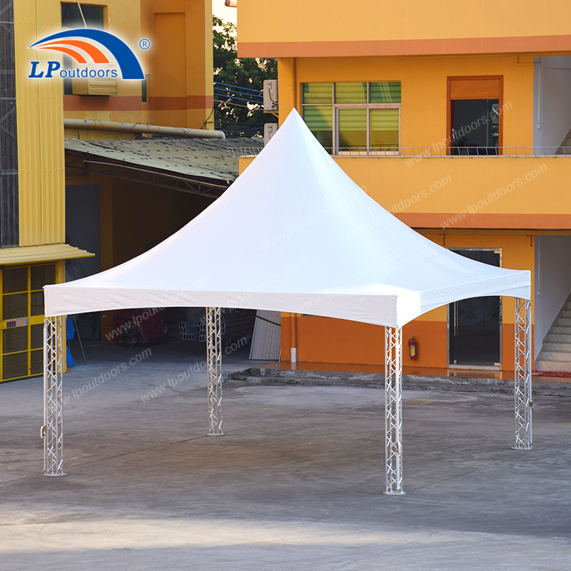 Heavy Duty Truss High Peak Frame Tent with Light Rigging | 5.9x5.9m