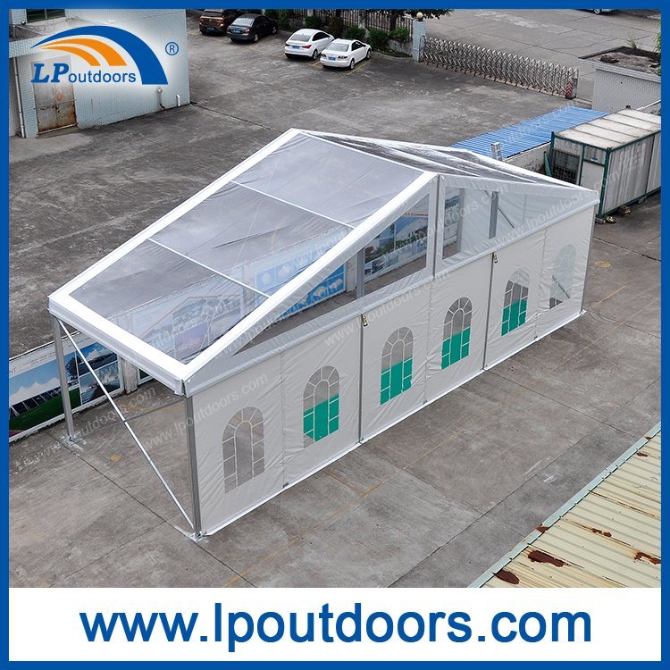 Outdoor Transparent Roof Cover 15m Party Tent for 500 Capacity 