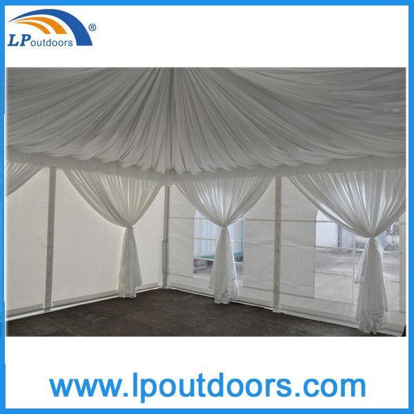 5X5m Luxury Aluminum Pagoda Marquee Tent with a Glass Door