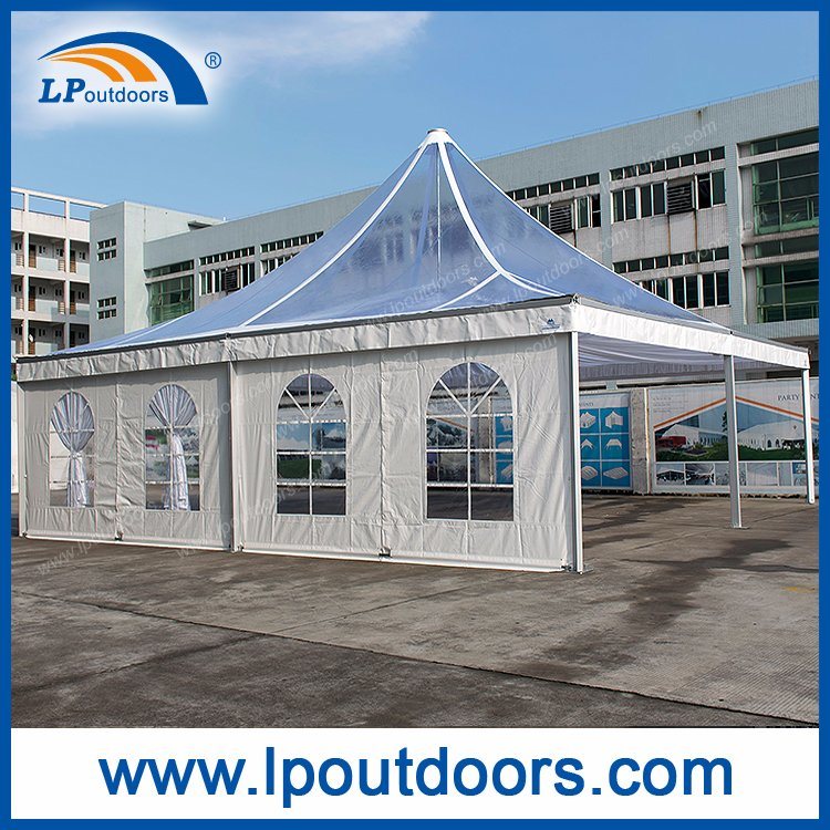Big Size Outdoor Clear Top Pagoda Tent With for Meeting
