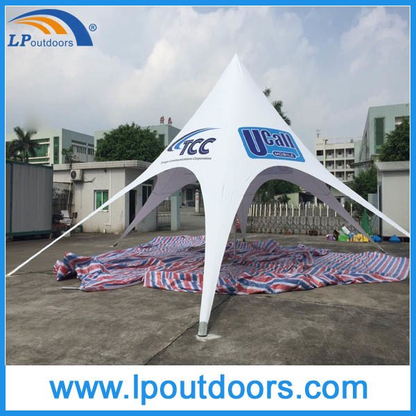12m Outdoor White PVC Spider Canopy Star Shade Tent for Sale