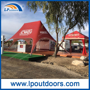 10X14m Top Double Peak Star Tent For Advertising