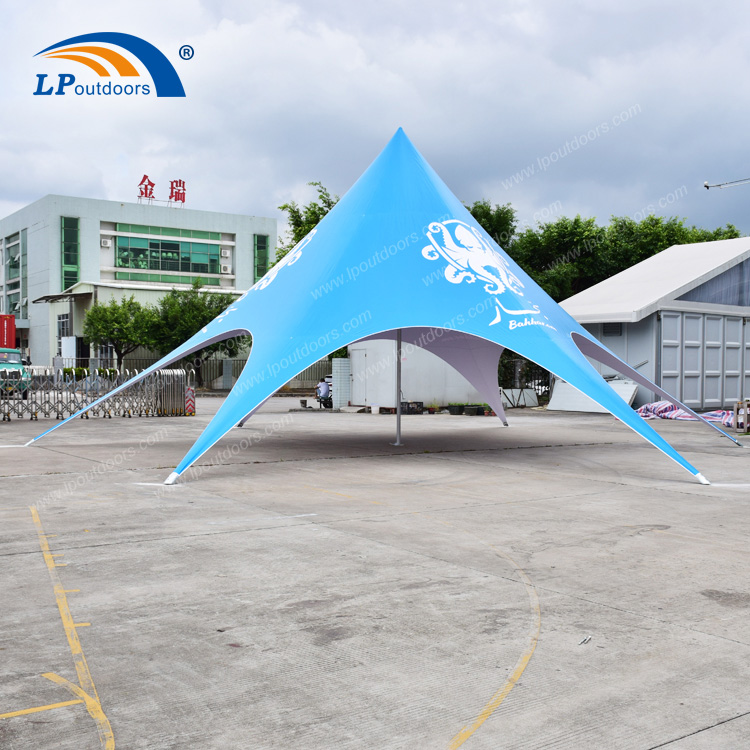 14M Single Top Aluminum PVC Coated Spider Tent For Outdoor Advertising