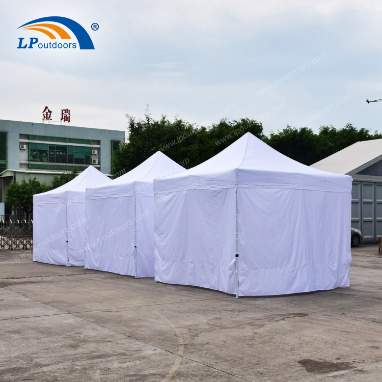 Custom Printed Outdoor 3x3m White Folding Canopy Trade Show Tent