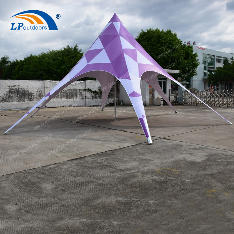 Dia10M Outdoor Adversting Star Spider Event Tent For Display Show