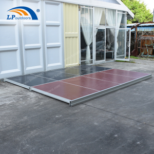 Manufacture Newest Aluminum Cassette Wood Flooring For Outdoor Party Tent