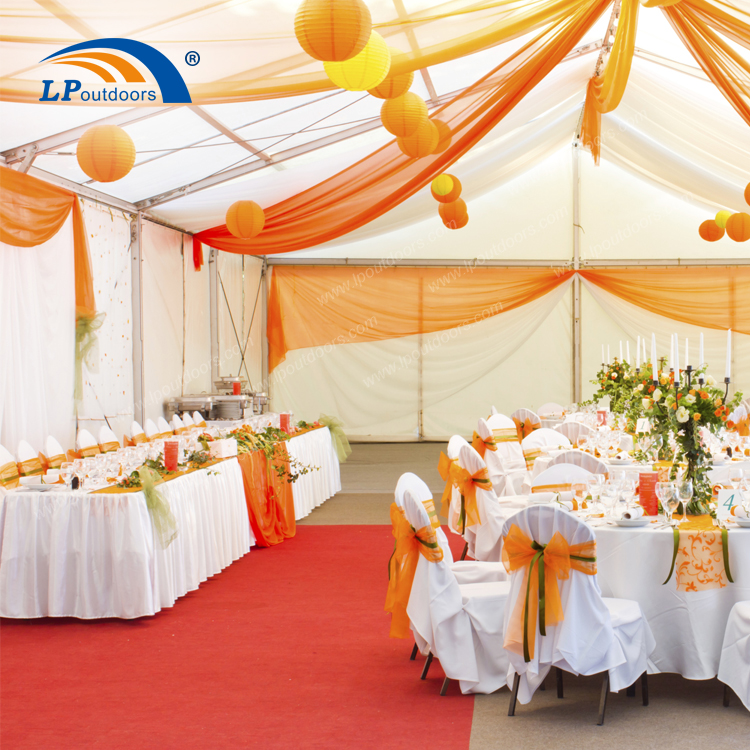 Customized Clear Span Fashion Wedding Aluminum Event Tent detail